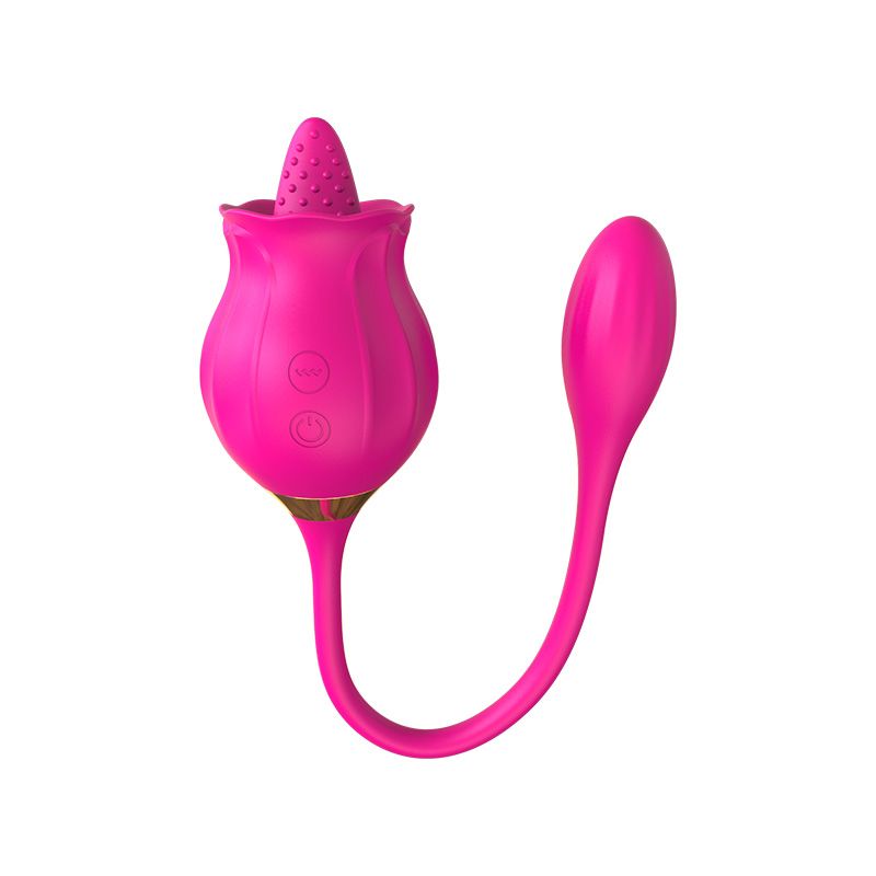 Licking Rose and Egg Vibrator