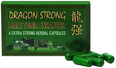 DRAGON STRONG Natural 450mg Capsules Natural Male Enhancement AID Penis Pills (6)