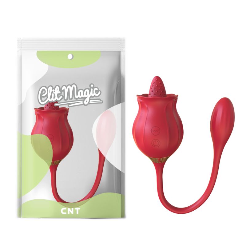 Licking Rose and Egg Vibrator