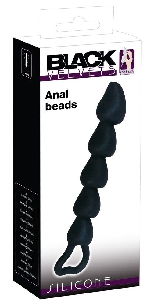 Black Velvets Anal Beads