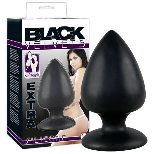 Black Velvet's Extra Large Silicone Butt Plug You2Toys